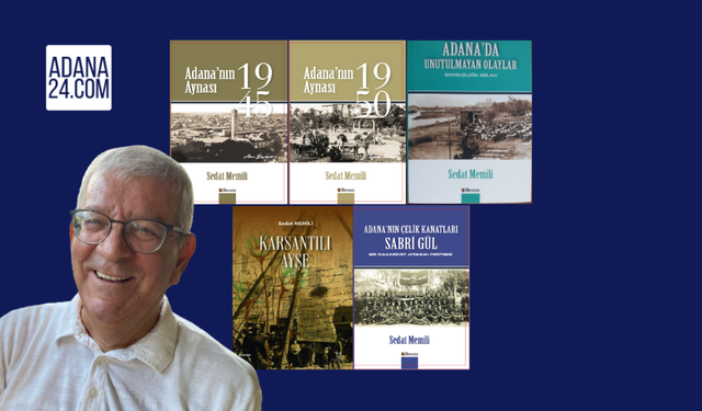 Sedat Memili Çukurova Kitap Fuarı'nda kitapseverler ile buluşacak