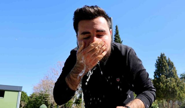 Adana’da termometreler 29 dereceyi gösterdi