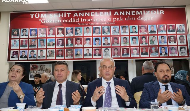 MHP İl Başkanı Yusuf Kanlı şehit aileleriyle iftar yaptı
