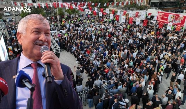 Zeydan Karalar Beyazevler Kent Kütüphanesi’nin temelini attı, kent lokantasının müjdesini verdi