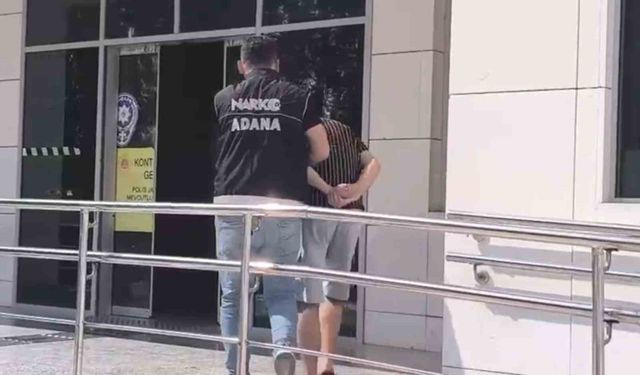 Adana’da 13 yıl hapisle aranan torbacı yakalandı