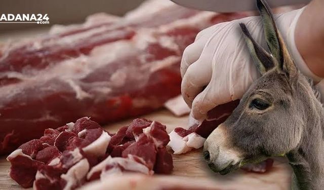 Adana’da eşek eti skandalı sürüyor!