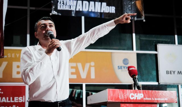 CHP Adana, Bey Mahallesi’nden Ses Yükseltti