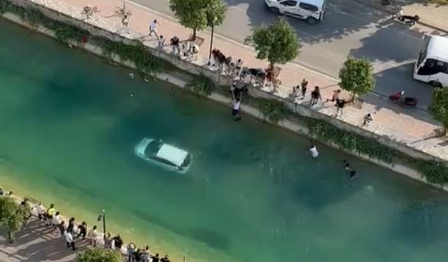 Sulama kanalında can pazarı