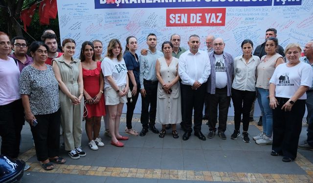 Güngör Geçer Adalet Nöbeti'nde: “Halkın iradesi en güçlü söz”