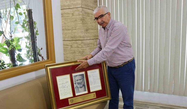 Filistin’de esir düşen dedesinin 107 yıllık mektubuna ulaştı