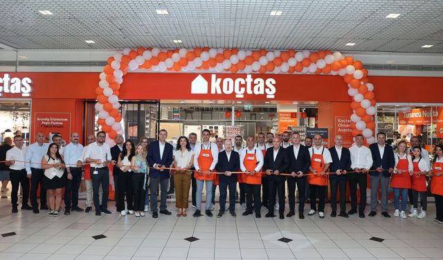 Koçtaş Şişli Cevahir AVM mağazasını yeni konseptle hizmete açtı