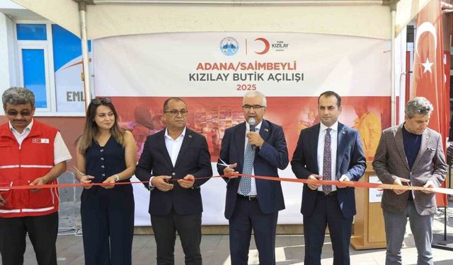 Saimbeyli’de ’Kızılay Butik’ açıldı