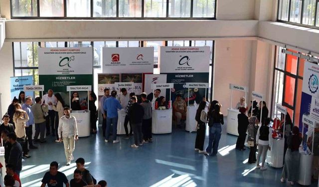 Adana Sanayi Kampüsü’nde istihdam fuarı başladı: 55 firma iş arayan vatandaşlarla doğrudan görüşecek