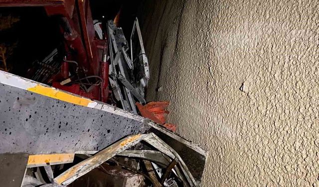 Adana’da vinç kazası: 2 yaralı
