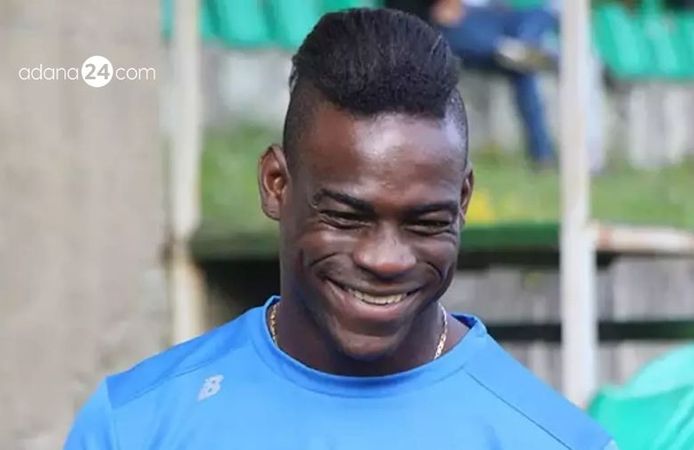 Adana Demirspor'un eski yıldızı Mario Balotelli antrenmanda adeta şov yaptı!