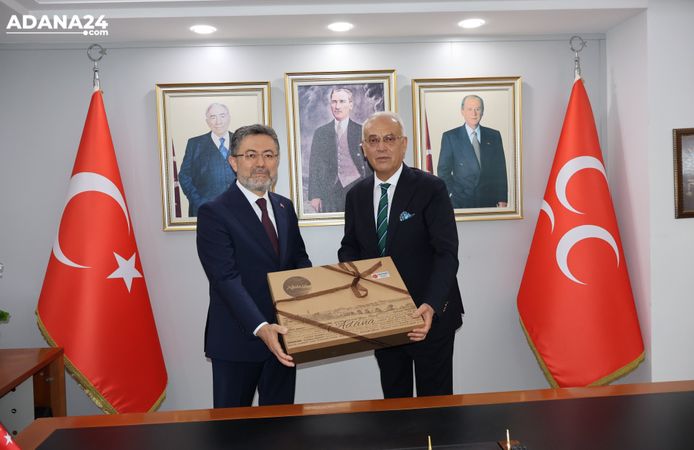 MHP Adana İl’de Bakan Yumaklı’ya üreticilerin sorunları anlatıldı