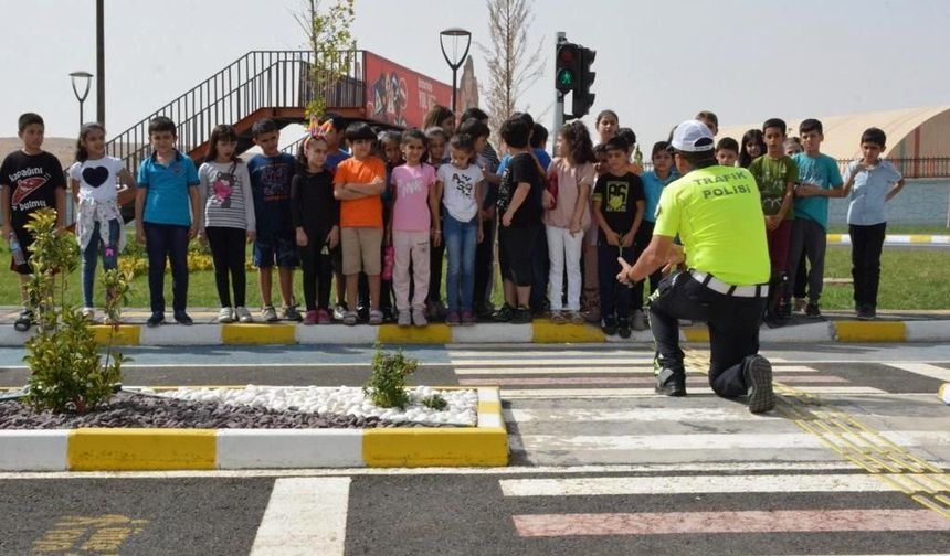 Mardin’de 13 bin 240 öğrenci trafik eğitimi aldı