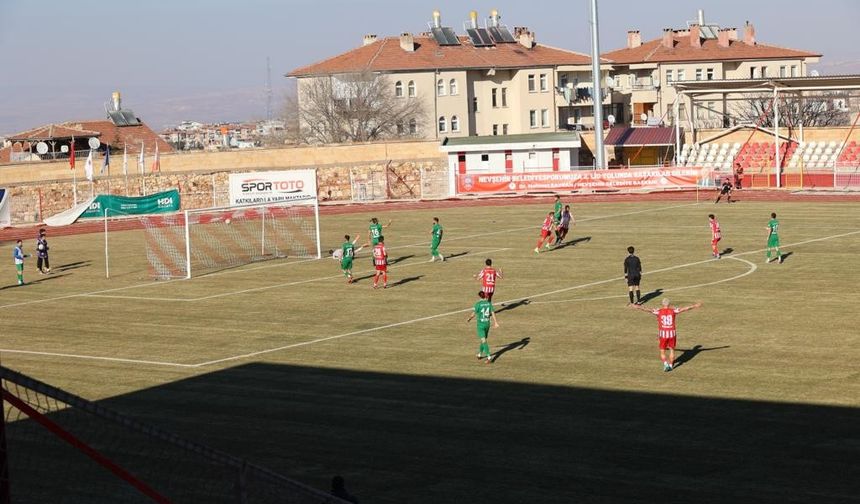 Nevşehir Belediyespor: 1- 1954 Kelkit Belediye Spor: 0