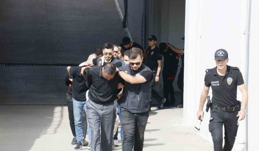 Adana’da 10 milyonluk “Sazan Sarmalı” operasyonunda 6 tutuklama