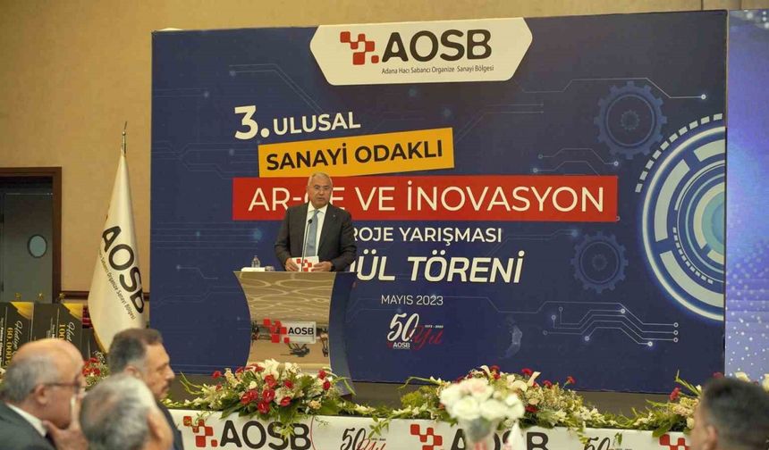 AOSB’de 3.Ulusal Sanayi Odaklı Ar-ge ve İnovasyon proje yarışmasında ödüller verildi