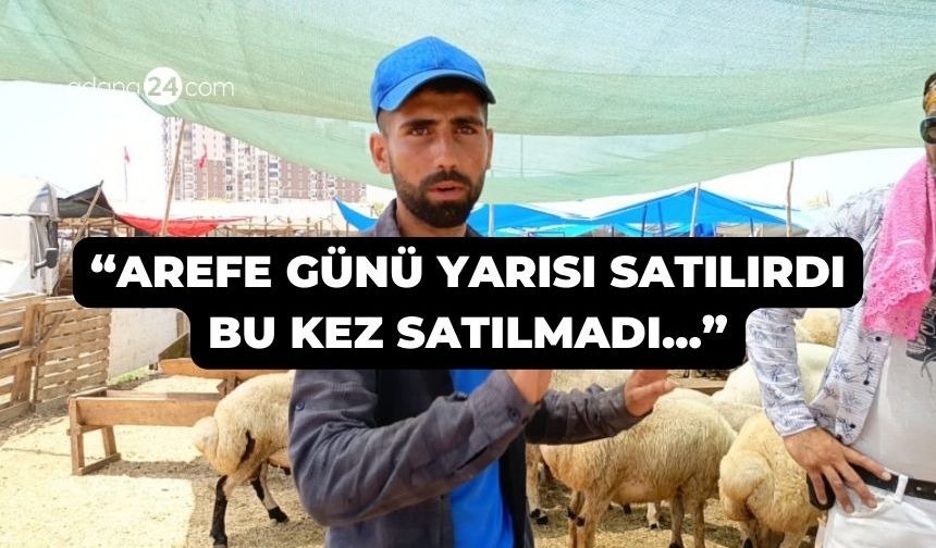 Adana'da kurban pazarlarında son durum: Satıcılar "satamadık" Adanalılar "fiyatlar yüksek" dedi