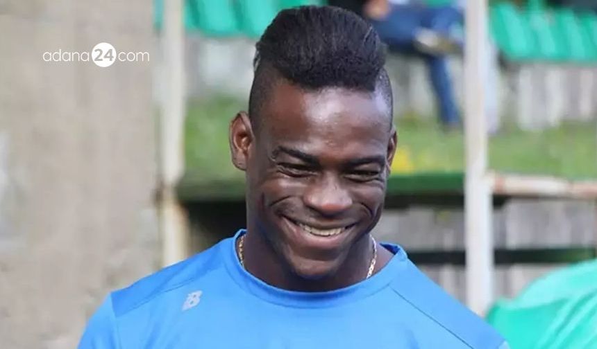 Adana Demirspor'un eski yıldızı Mario Balotelli antrenmanda adeta şov yaptı!