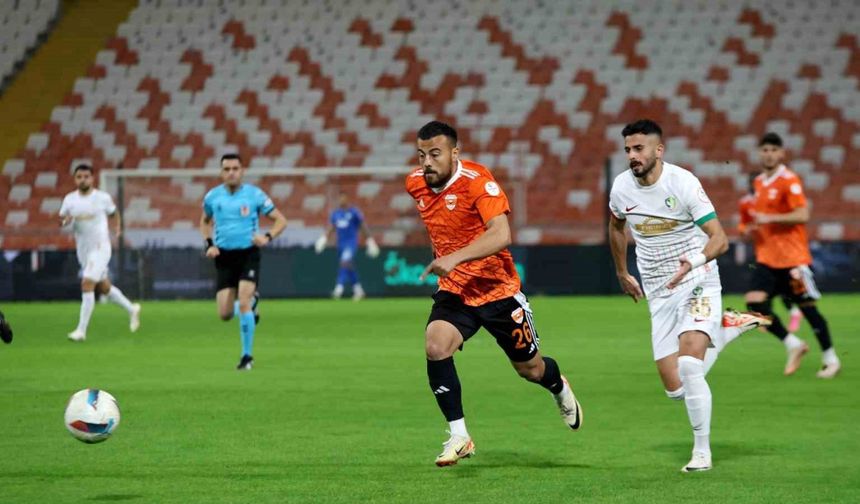 Trendyol 1. Lig: Adanaspor: 0 - Amed Sportif Faaliyetler: 0