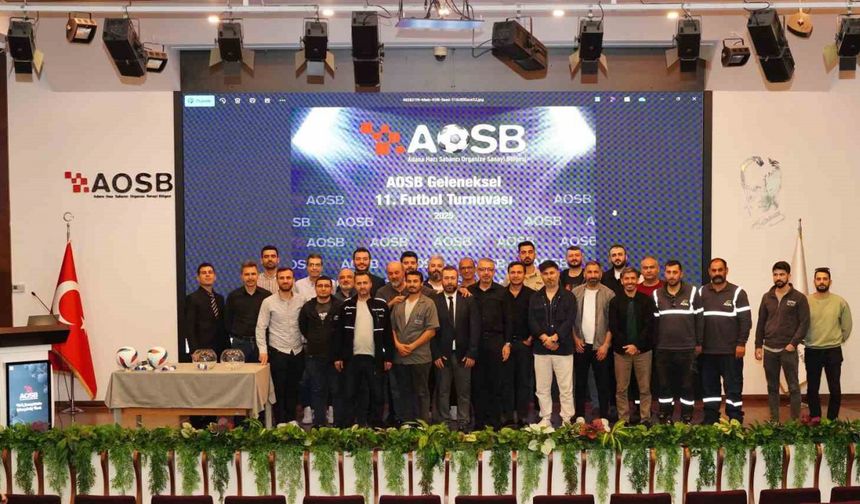AOSB 11. Geleneksel Futbol Turnuvası başlıyor