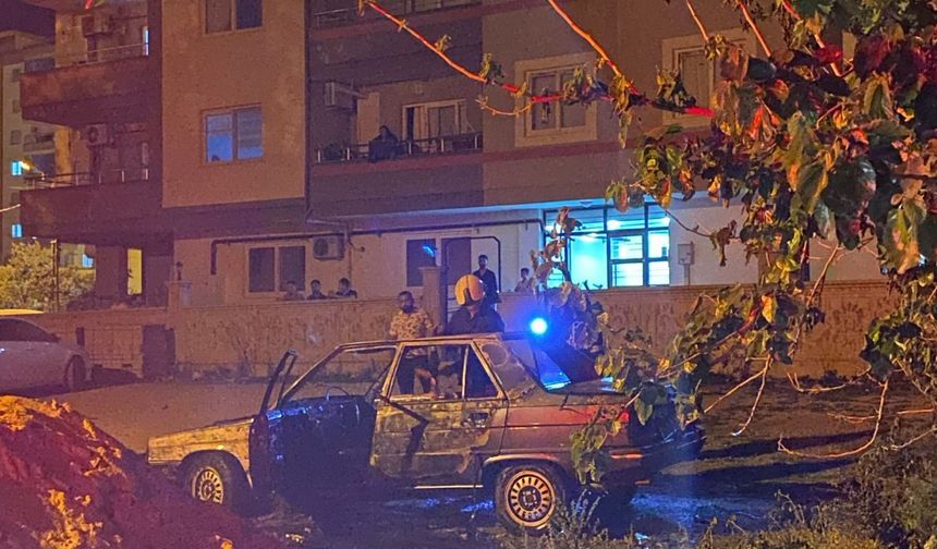 Otomobilin LPG tankı bomba gibi patladı