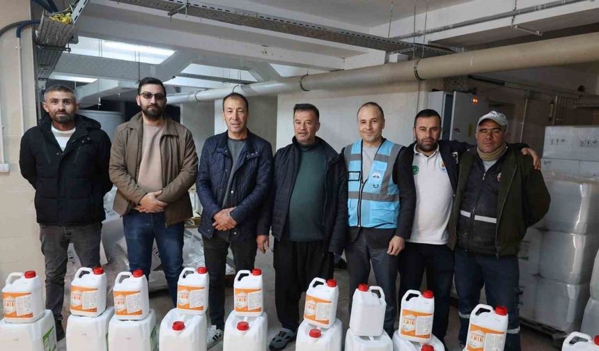 Saimbeyli’de üreticiye destek