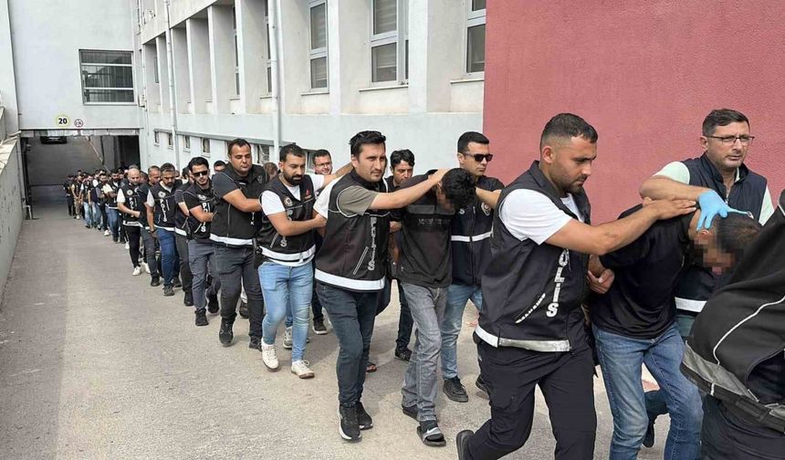 "Narkokapan-Adana 2" operasyonunda 152 tutuklama