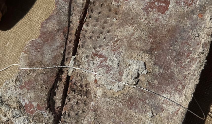 Sagalassos Antik Kenti'nde bulunan 2 bin yıllık kadın ayak izi araştırılıyor