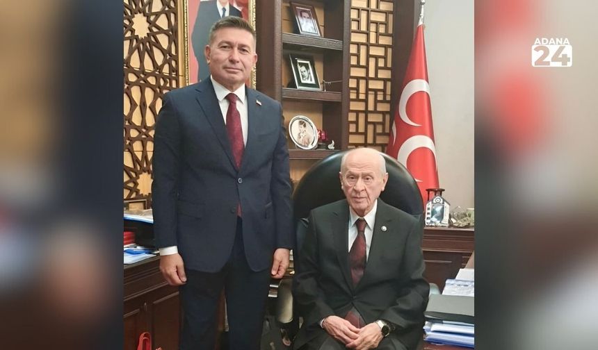 Bekir Şimşek'ten Devlet Bahçeli'ye ziyaret
