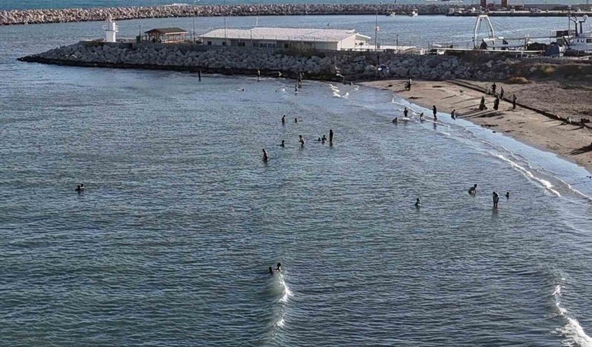 Adana’da ekim ayında deniz keyfi