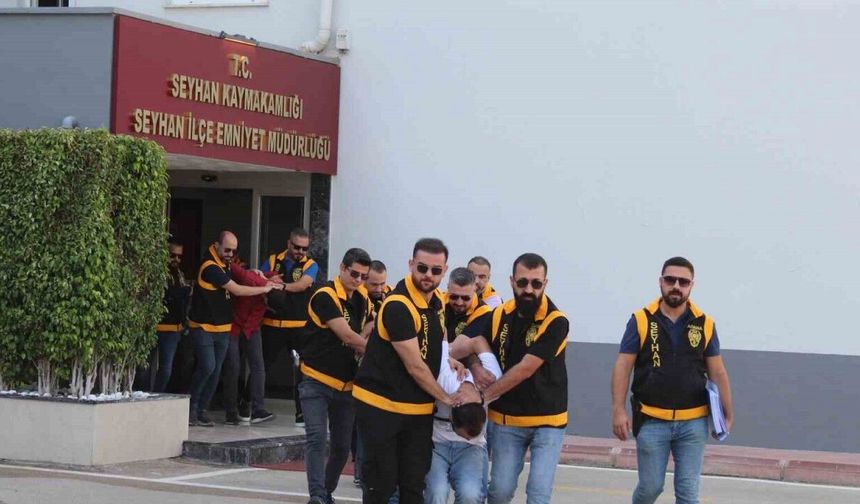 Adana’da suç şebekesine operasyon: 4 tutuklama