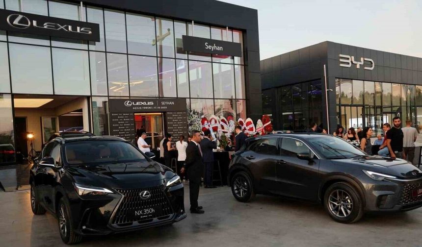 Lexus, Türkiye’deki 5. bayisini Adana’da hizmete açtı