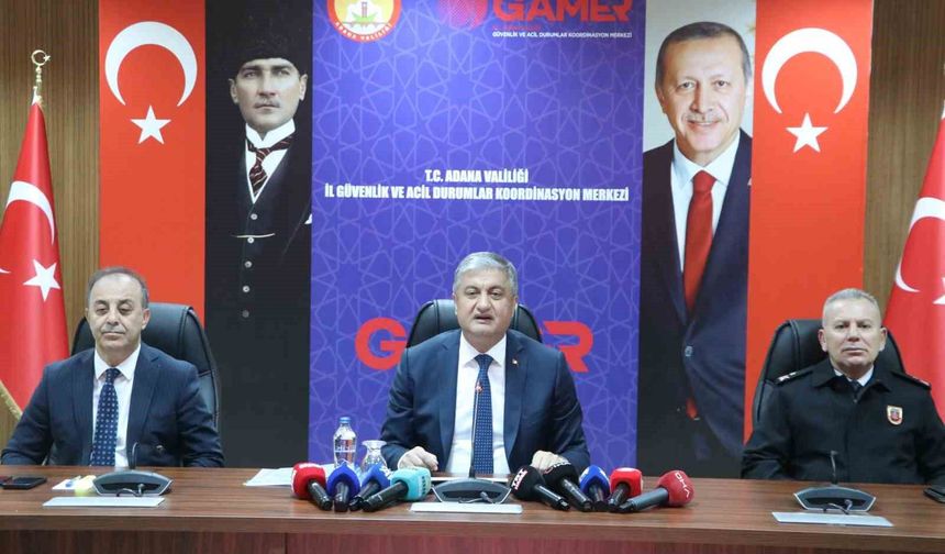 Adana'da suç oranı geçen yıla göre yüzde 9,4 azaldı