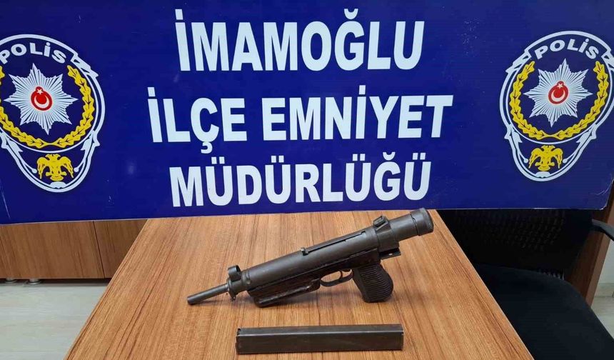 İmamoğlu'nda silah operasyonu: 3 şüpheli tutuklandı