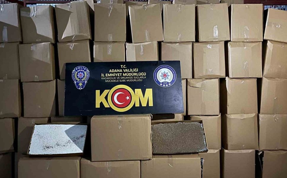 Adana’da 14 milyon TL değerinde doldurulmuş sigara ele geçirildi
