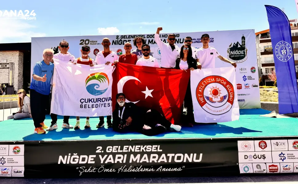 Çukurova Belediyesi atletleri Niğde'den 4 madalya ile döndü