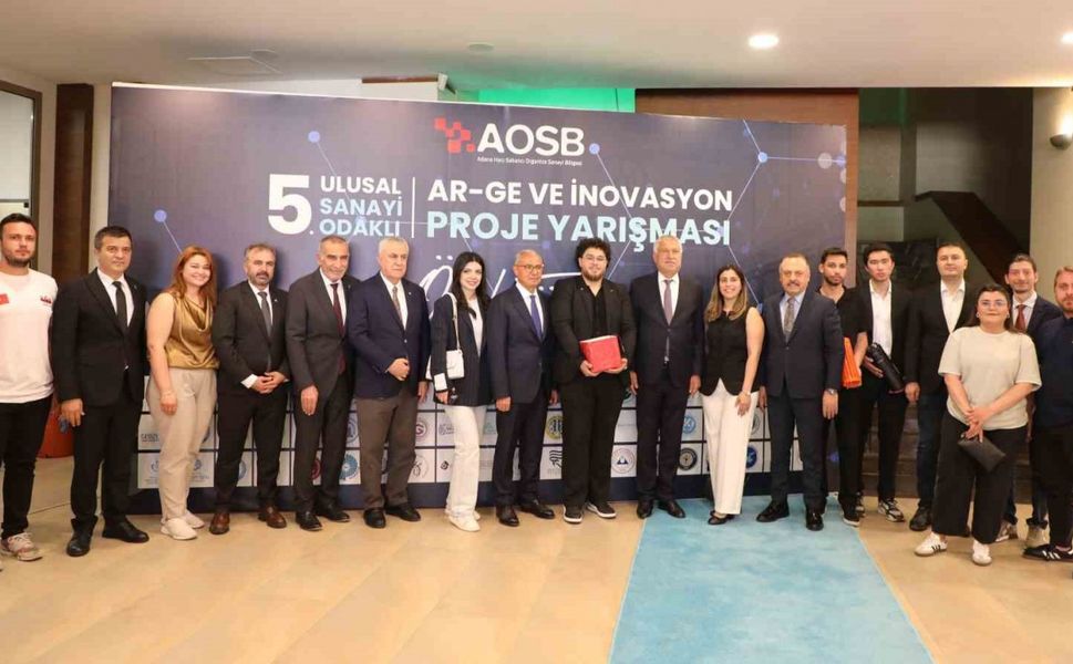AOSB 5. Ulusal Ar-Ge ve İnovasyon Yarışmasının ödülleri sahiplerini buldu