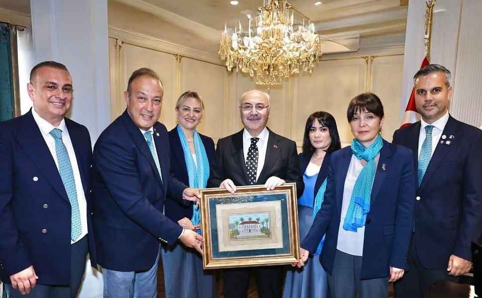 Vali Köşger’e Rotary faaliyetleri anlatıldı