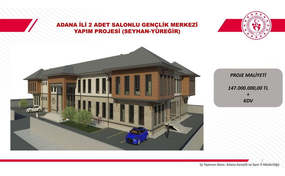 Adana'ya 830 milyon liralık dev spor yatırımı