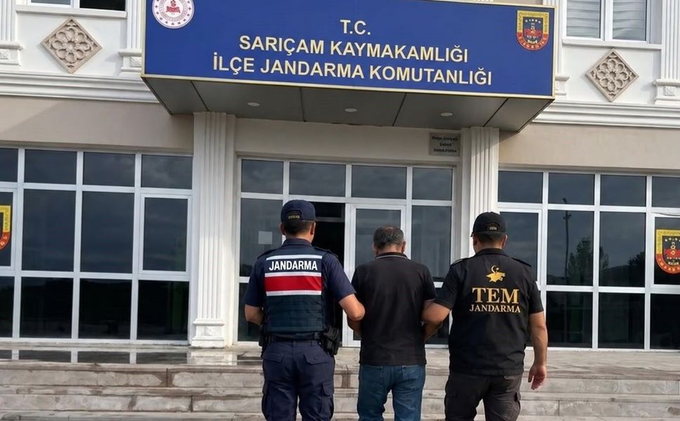 Adana'da aranan terör örgütü üyesi yakalandı