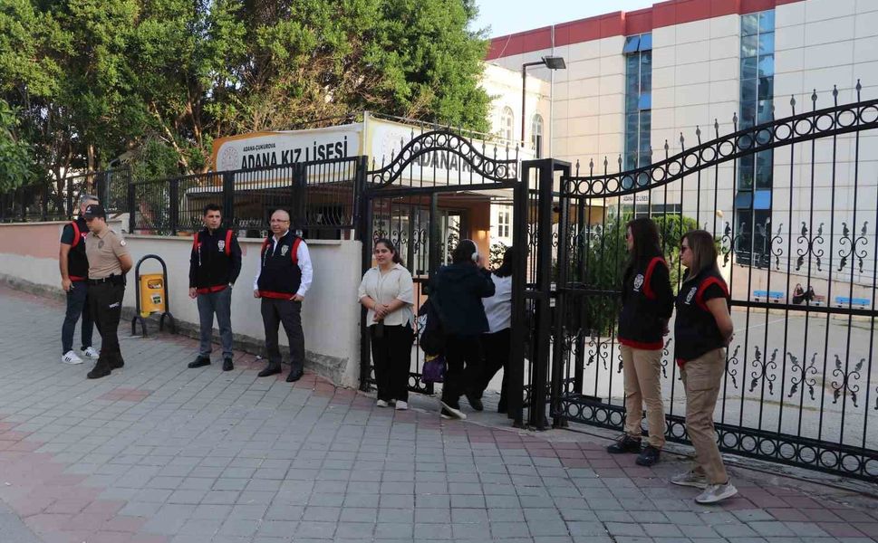 Adana'da bin 104 okulda güvenlik denetimi gerçekleştirildi