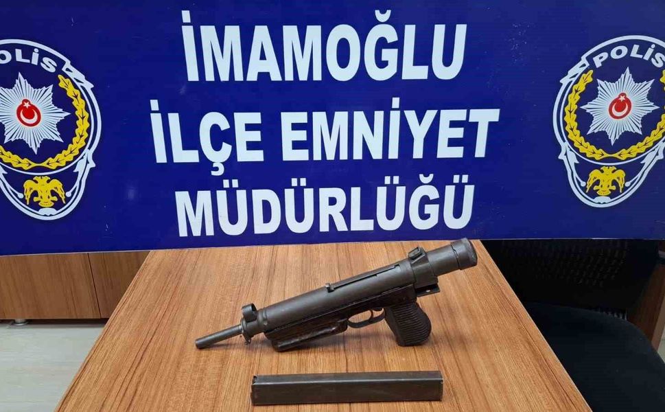 İmamoğlu'nda silah operasyonu: 3 şüpheli tutuklandı