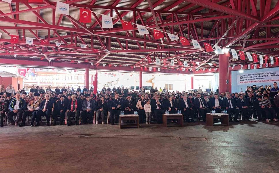 Saimbeyli'nin kurtuluşunun 106. yıl dönümü törenlerle kutlandı