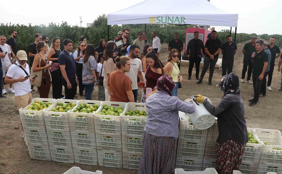 Sunar Yatırım'dan Lezzet Festivali kapsamında hasat etkinliği